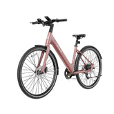 Heybike EC1 ST Electric Bike - 250W Motor 36V10Ah Battery 100KM Pedal-Assist Mode Range Hydraulic Disc Brakes - Light Pink
